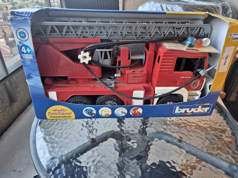 Bruder MAN TGA Fire Engine – New – $55