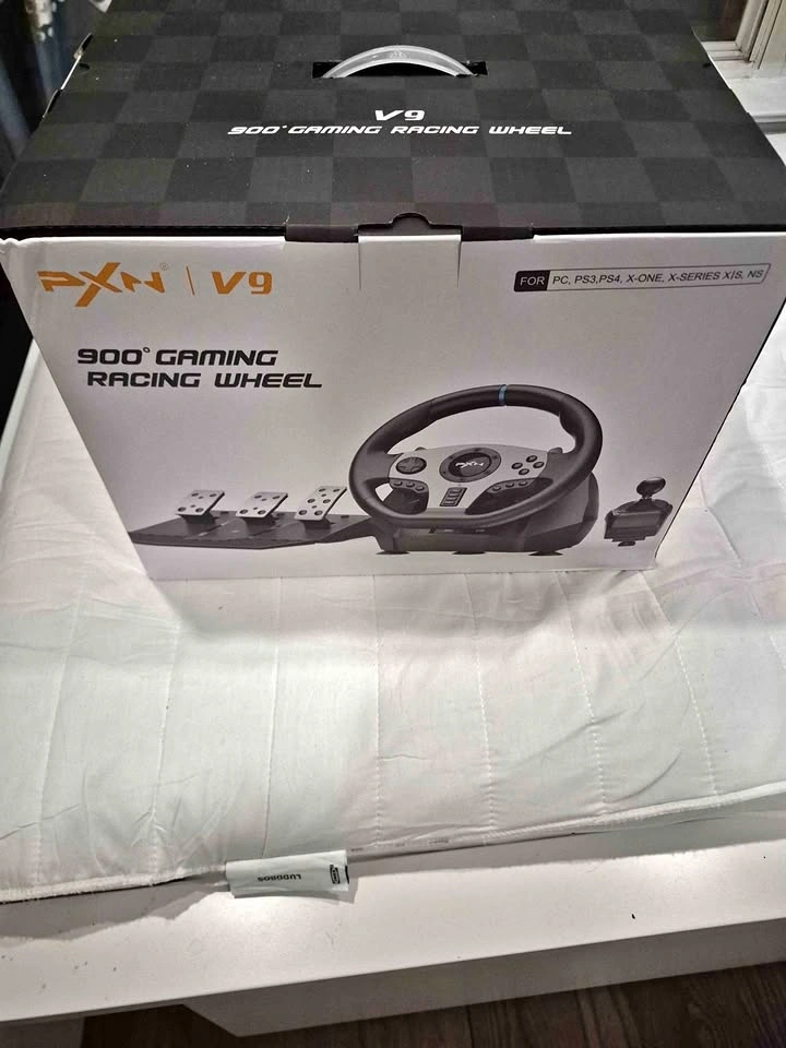 Brand New PXN V9 900° Racing Wheel with Shifter