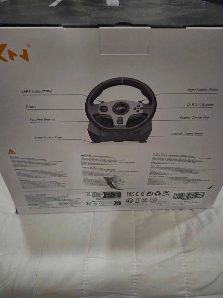 Brand New PXN V9 900° Racing Wheel with Shifter - photo 3