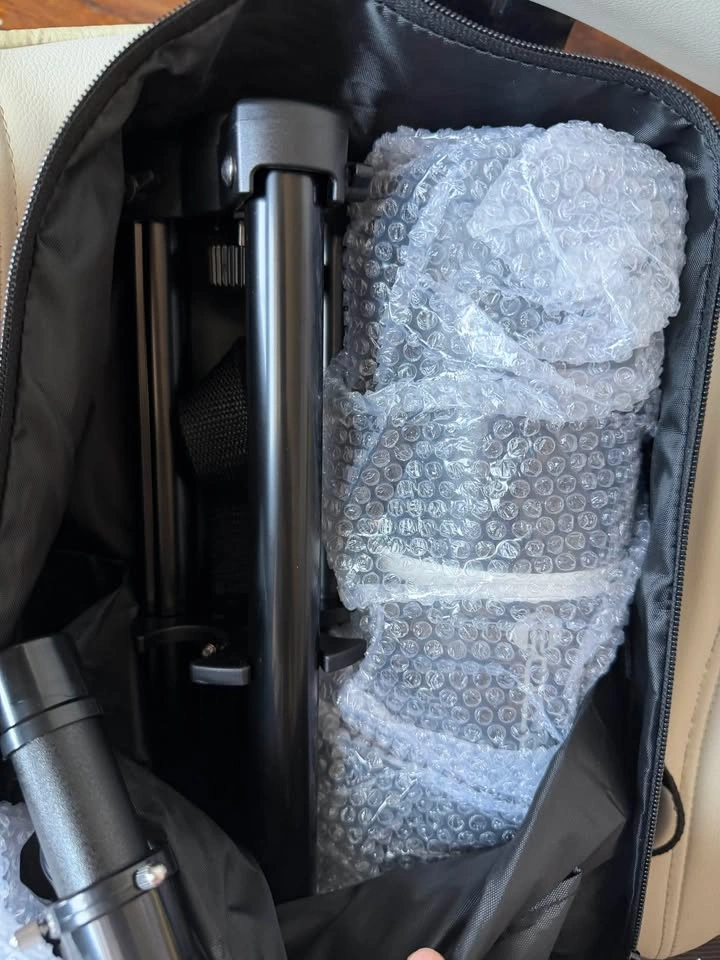 Telescope 80/ 90AZ 600mm with original backpack and lenses - photo 2