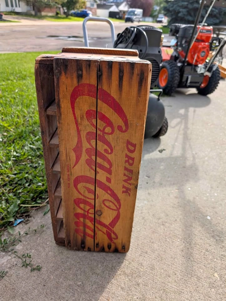 Vintage Coca-Cola Wooden Bottle Crate