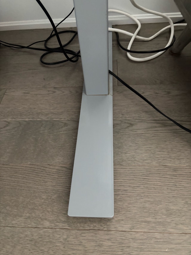 Solid oak sit-stand desk - photo 3