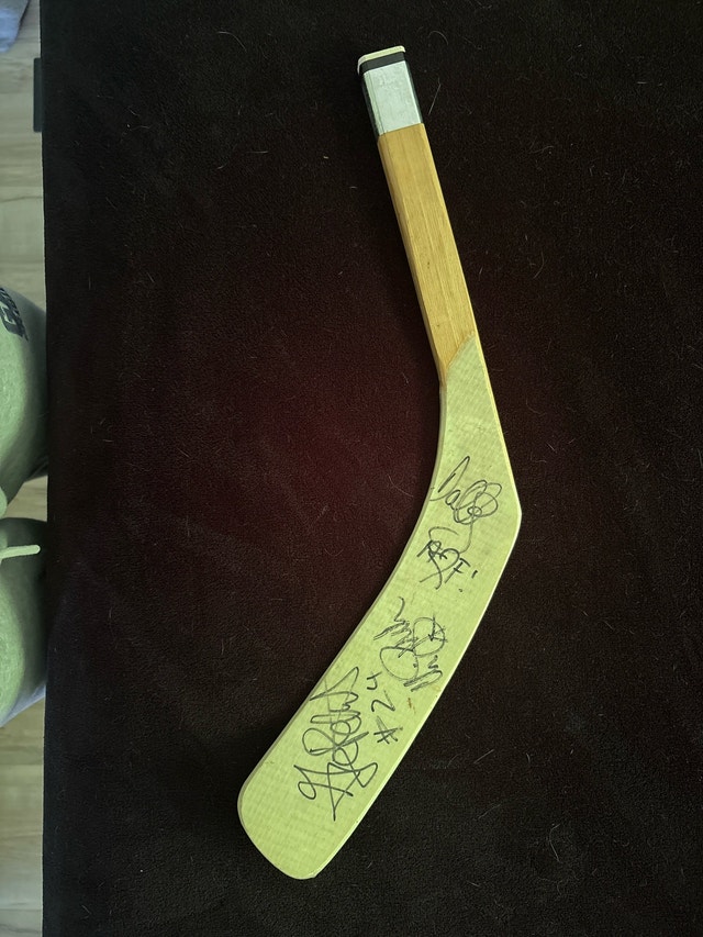 Dallas Green Autographed Hockey Stick Blade
