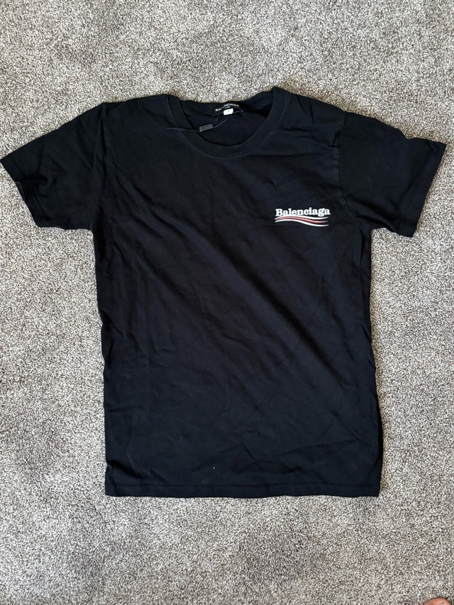 Balenciaga black tee