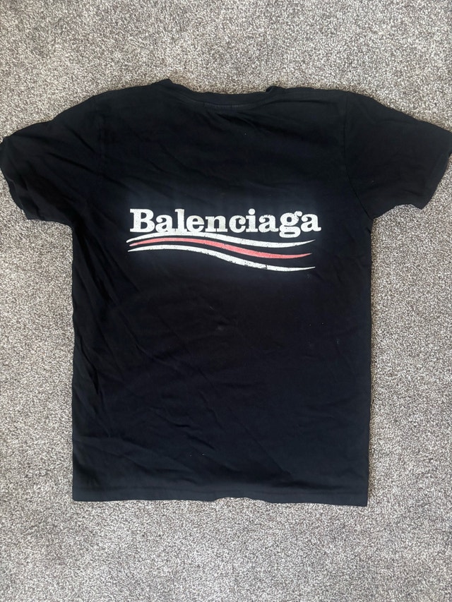 Balenciaga black tee - photo 3