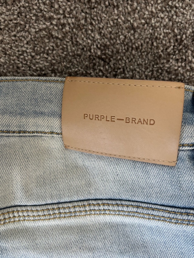Purple jeans - photo 5
