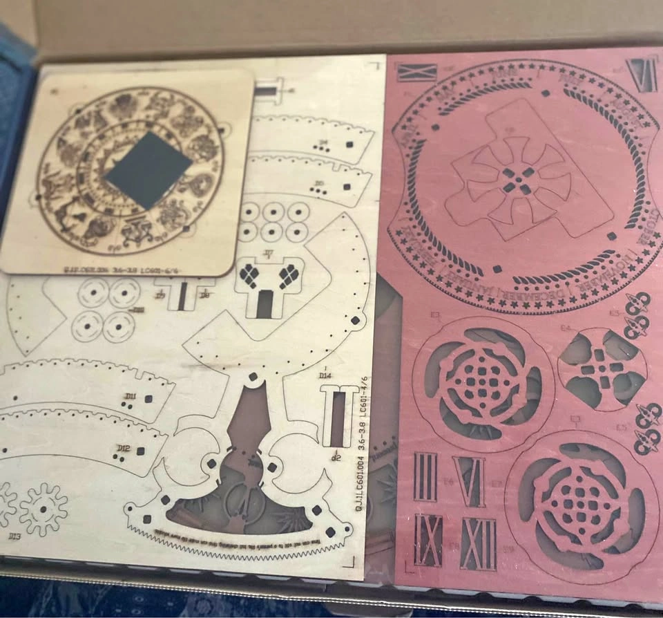 ROKR wooden constellation wall clock puzzle