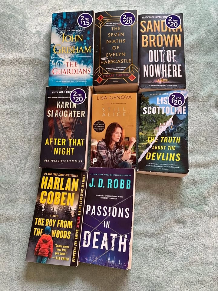 Assorted books