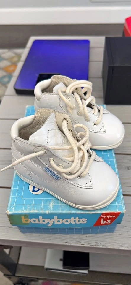 Babybotte White Baby Shoes