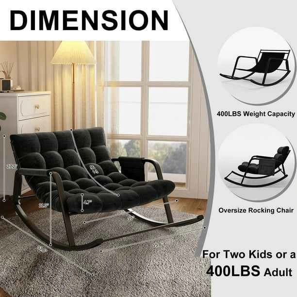 NEW & Fully Assembled - Large Outdoor Patio Rocking Chair - photo 3