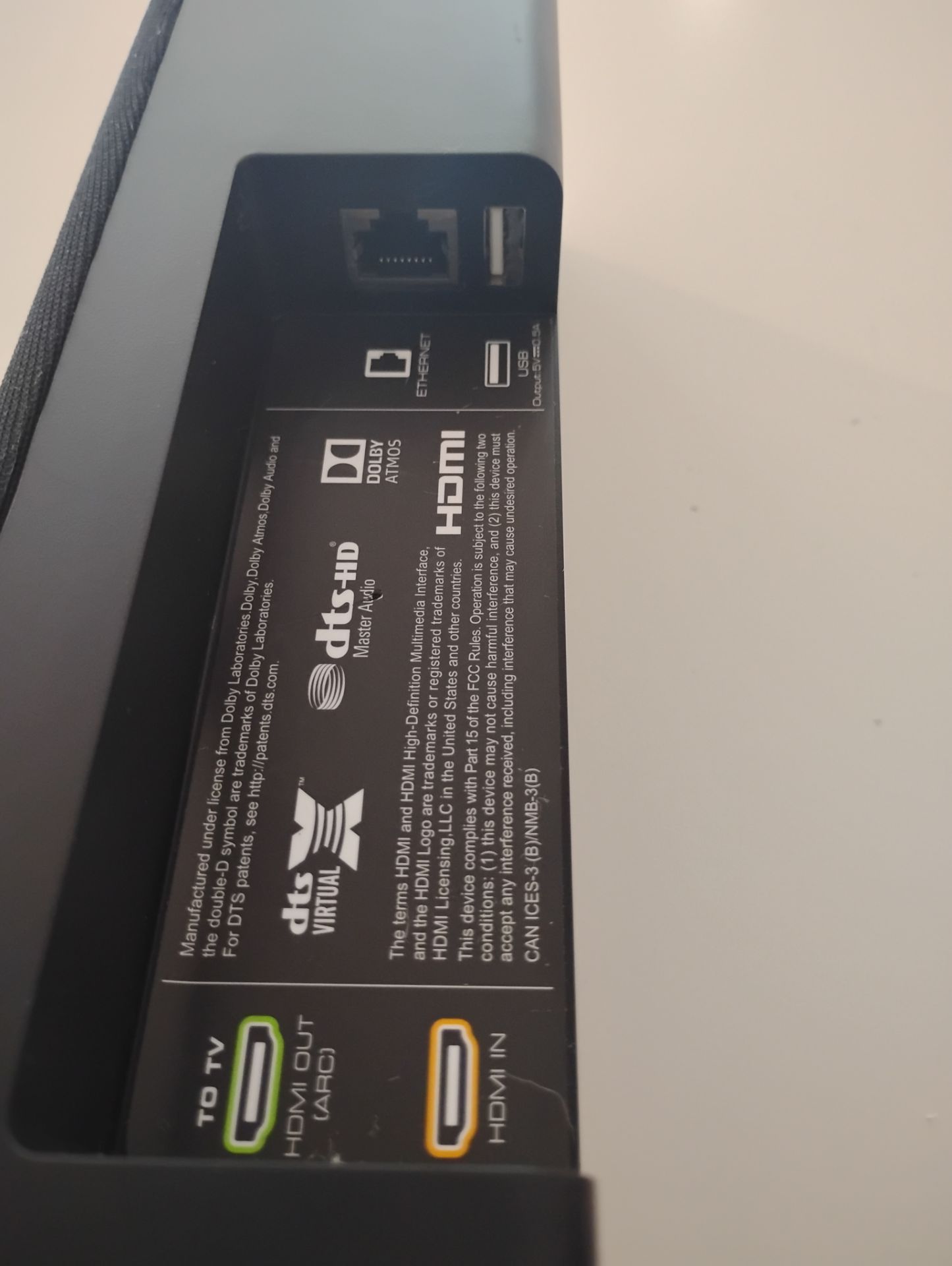 Vizio Soundbar paired with subwoofer and remote - photo 5