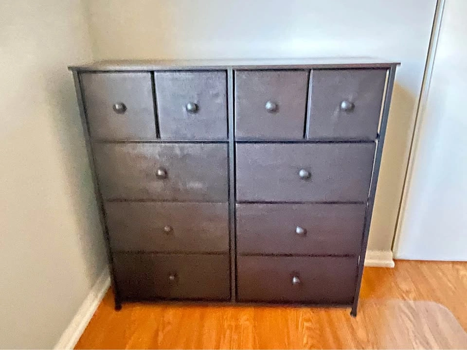 10-Drawer Fabric Storage Dresser / Organizer Tower