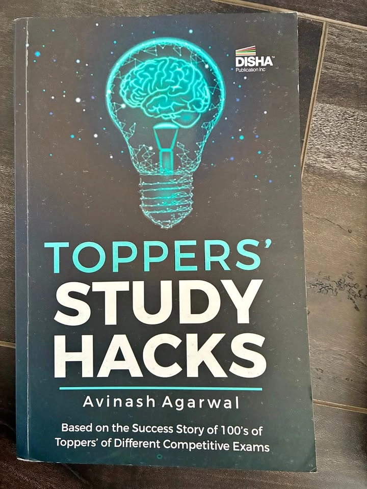 Topper’s Study Hacks by Avinash Agarwal