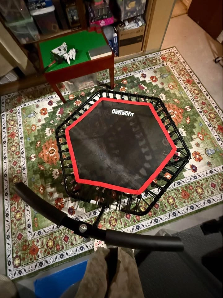 ONETWOFIT Fitness Trampoline - photo 3