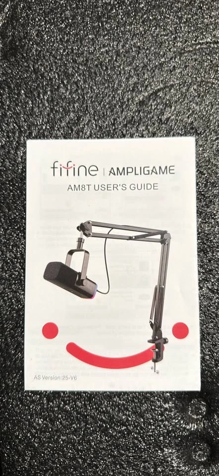 Fifine AmpliGame AM8T USB/XLR Dynamic Microphone with Boom Arm - photo 3