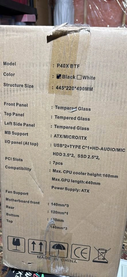 P40X BTF Mid-Tower PC Case - photo 3