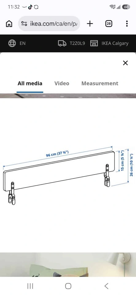 Ikea NATTAPA guard rail - photo 3