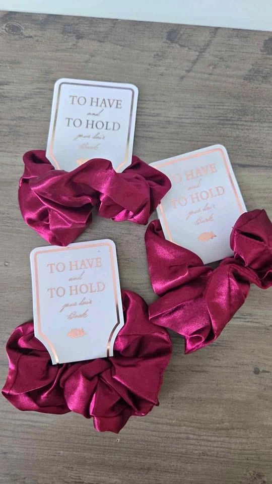 To have and Hold hair tie bridesmaid accessories