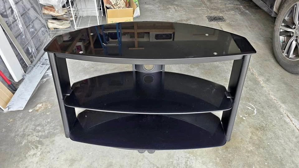 Glass TV Stand