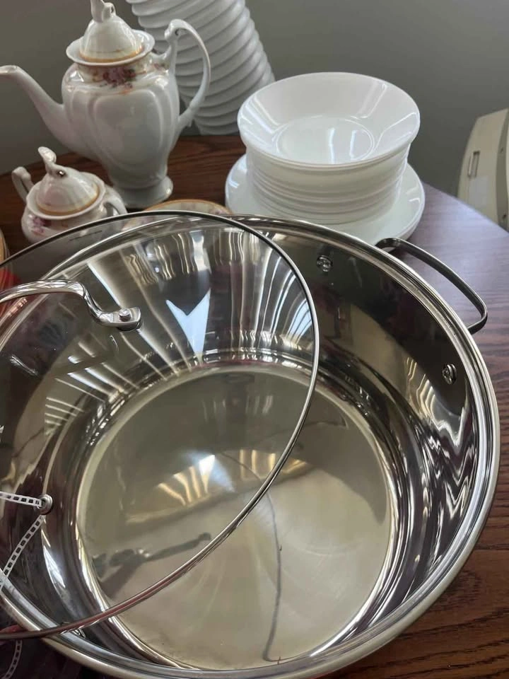 Stainless Steel Stock Pot with Glass Lid - photo 3