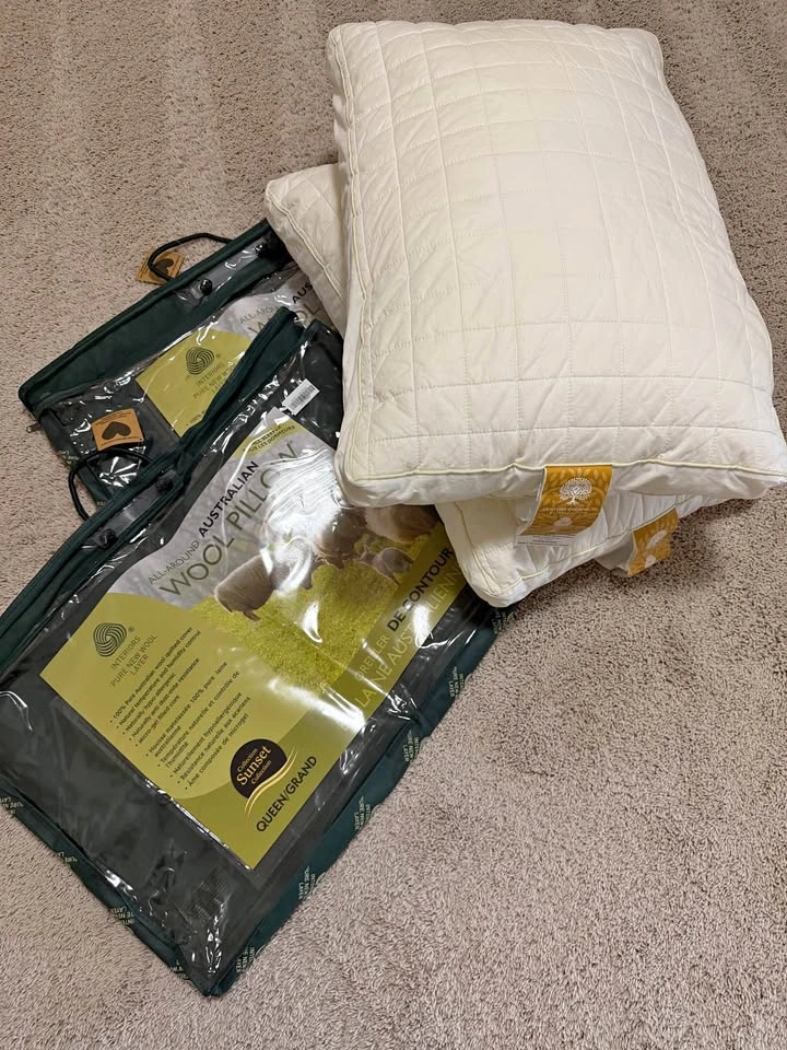 All-Around Australian Wool Pillows