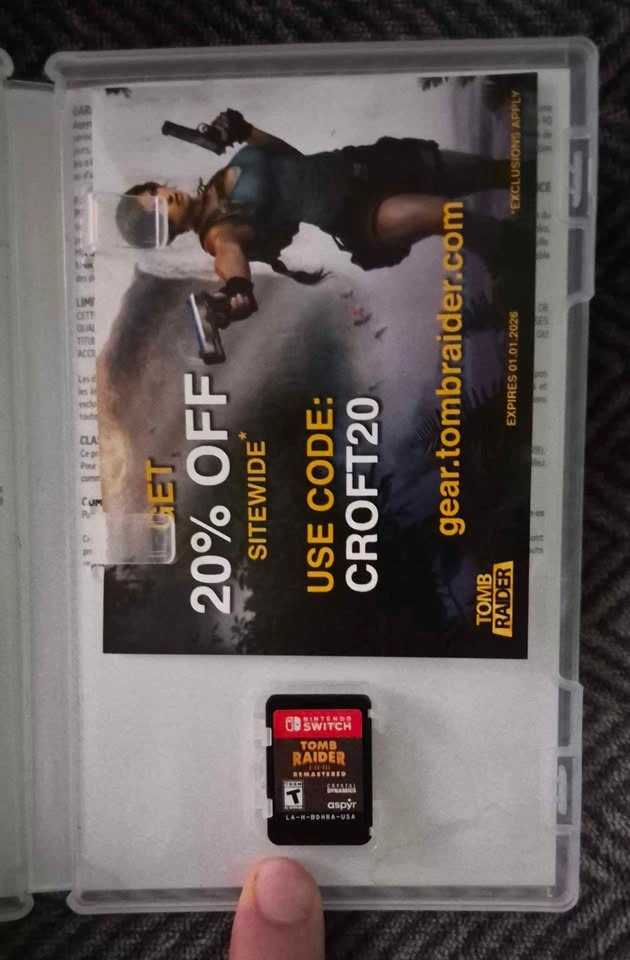 Nintendo Switch Tomb Raider I-III Remastered - photo 3