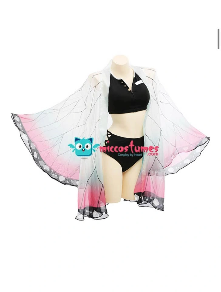 [Miccostumes] Shinobu Kocho Demon Slayer Swimsuit Cosplay - photo 2