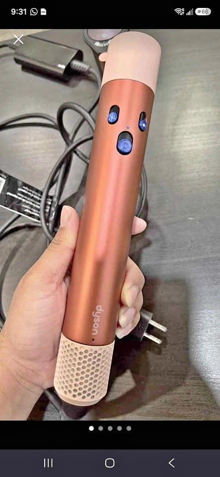 Dyson airwrap ceramic pink with Coanda