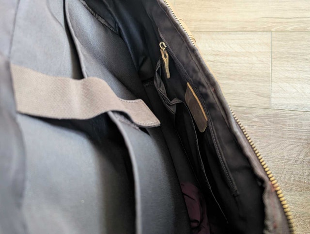 Real Leather Brown 15" Laptop Backpack - photo 5