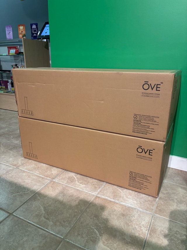 OVE Decors 5 Light Linear Chandelier