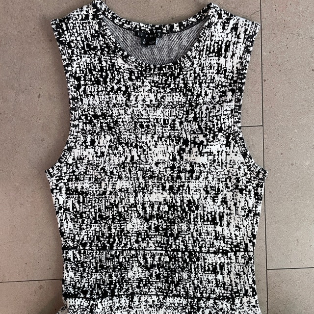 Theory Alancy C Tweedscape Sleeveless Knit Dress-Small Petite - photo 3