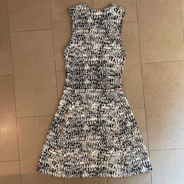 Theory Alancy C Tweedscape Sleeveless Knit Dress-Small Petite - photo 5