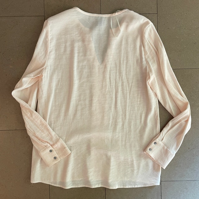 Marc Cain Tunic Blouse Top - Pale Peach w/ sheen-Sz. N4 (US 8) - photo 5