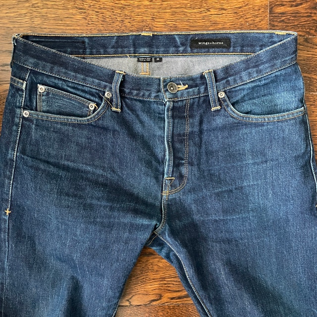 Rare Wings + Horns Men's Cone Mills/White Oak Jeans-Size 32 - photo 2