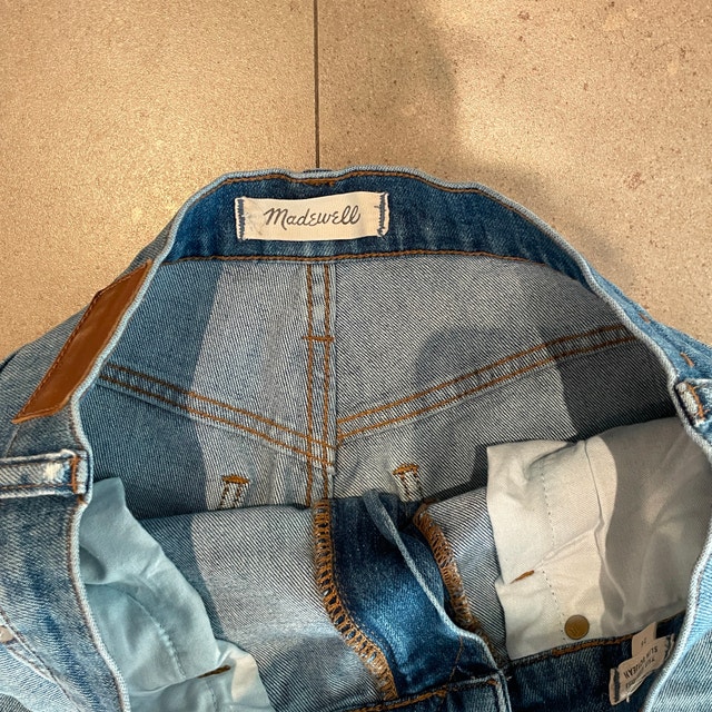 Madewell High-Rise Slim Crop Boyjean: Knee-Rip Edition-Size 26 - photo 5