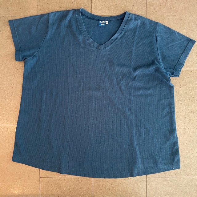 3 Maternity T-shirts Grey, Black/Teal-Size Large/XL - photo 4