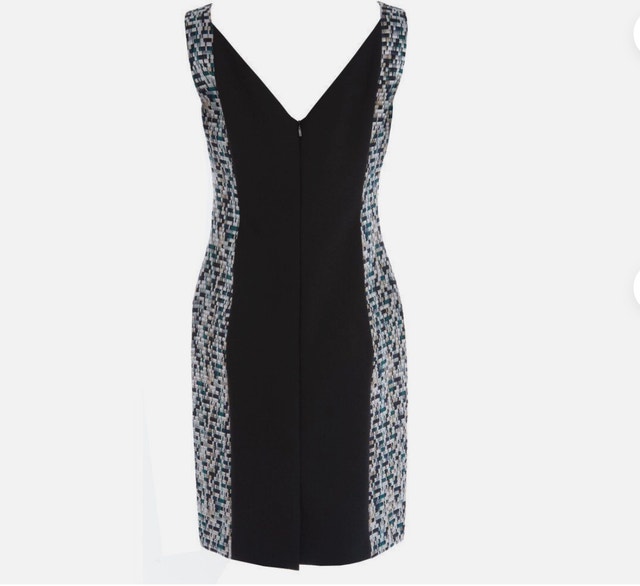 Hugo Boss Distripy Jacquard Ponte Multi-Color Dress NWOT-Size 4 - photo 4