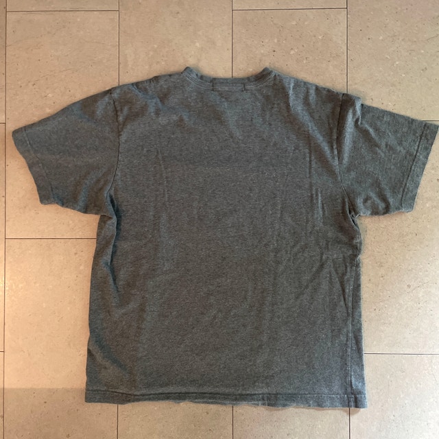 Banana Republic Dark Gray Crew Neck Cotton T-shirt-Unisex-MED - photo 3