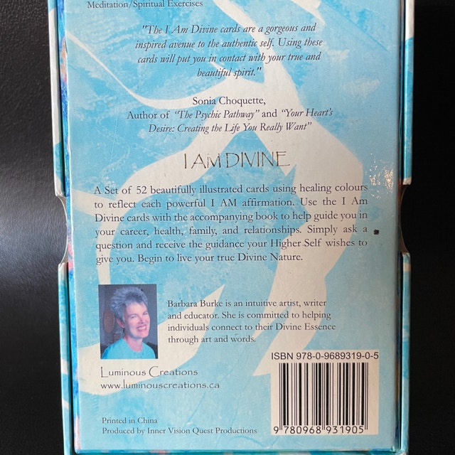 I Am Divine Cards - 52-card set of Divine affirmations - photo 3