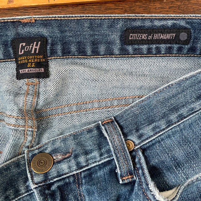 Men's Citizens of Humanity Sid Regular Straight Jeans-Size 31 - photo 4