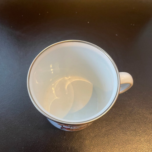 NEW Enamel Coated Metal Camping/Fun Mug with name "Issy" - photo 2