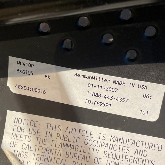 2 Herman Miller Classic Caper Rolling Office Guest Chair w/ arms - photo 5