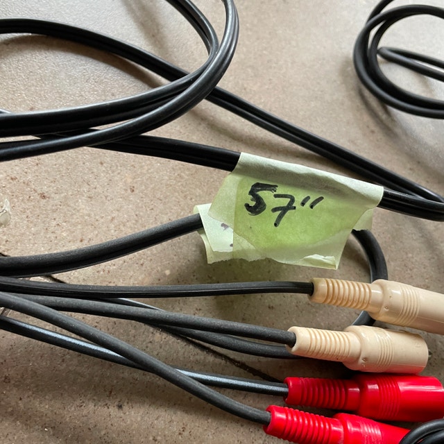 RCA Cables Audio Video Male to Male - Various lengths - photo 2
