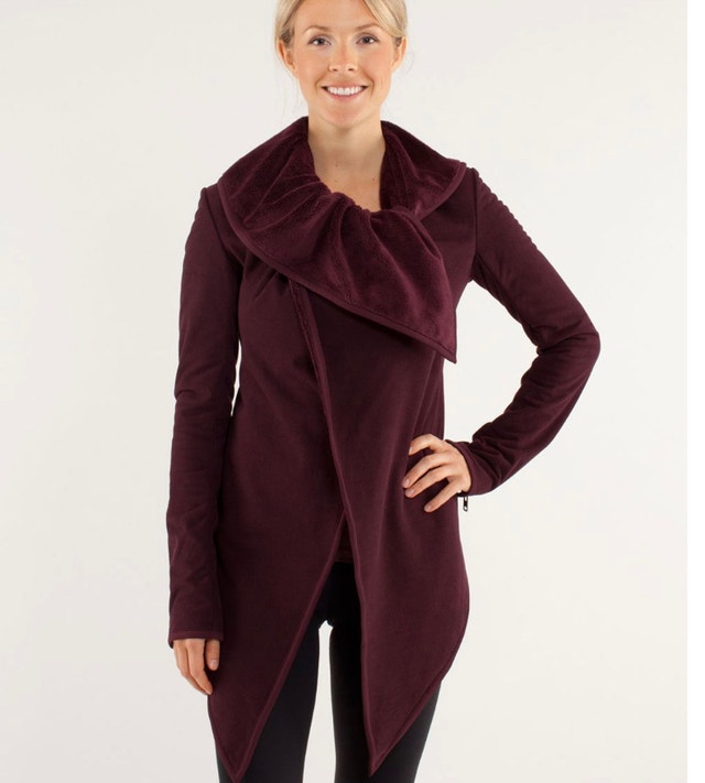 Lululemon Black Presence Of Mind Jacket Sweater fleece-Size 6 - photo 3