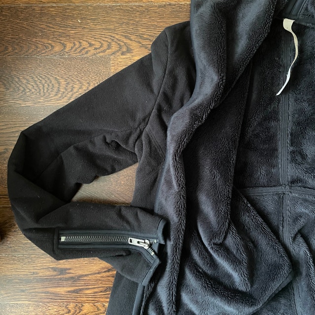Lululemon Black Presence Of Mind Jacket Sweater fleece-Size 6 - photo 4