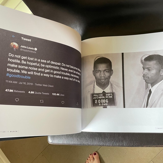 TWENTY 20 IN BLACK published by the NAACP - Coffee Table Book - photo 3