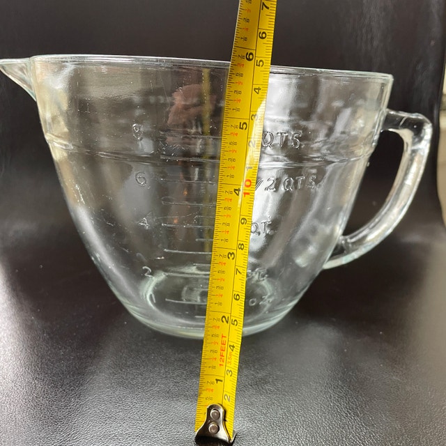 Vintage FireKing Anchor Hocking 8 Cup Glass Measuring Cup - photo 5