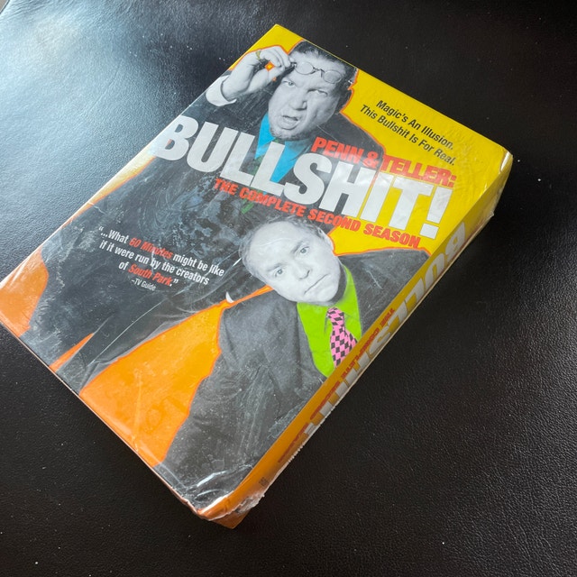 NEW Shrink wrapped 3 DVD set of Penn & Teller Bullsh*t Season 2 - photo 4