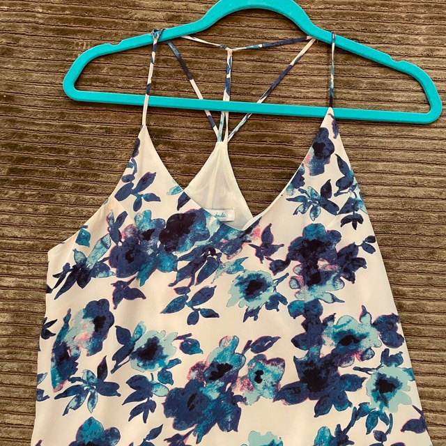 Charlie Jade 100% Silk flowy dress with halter top - Size XS - photo 2