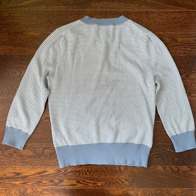Vintage Juicy Couture Blue/White Cardigan Cashmere Blend-Small - photo 4